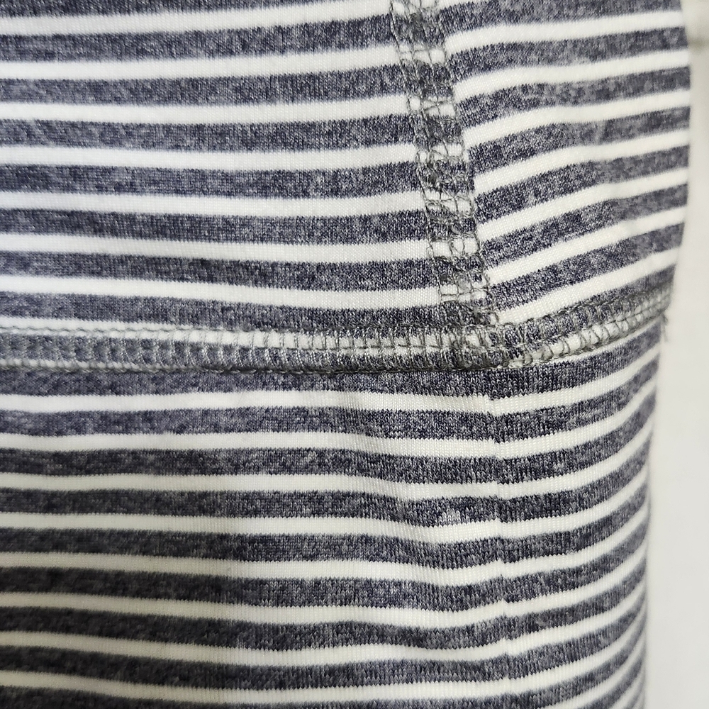 Nwot, Shambhala Striped Women's Hoodie with Orange Accents. - Picture 9 of 10
